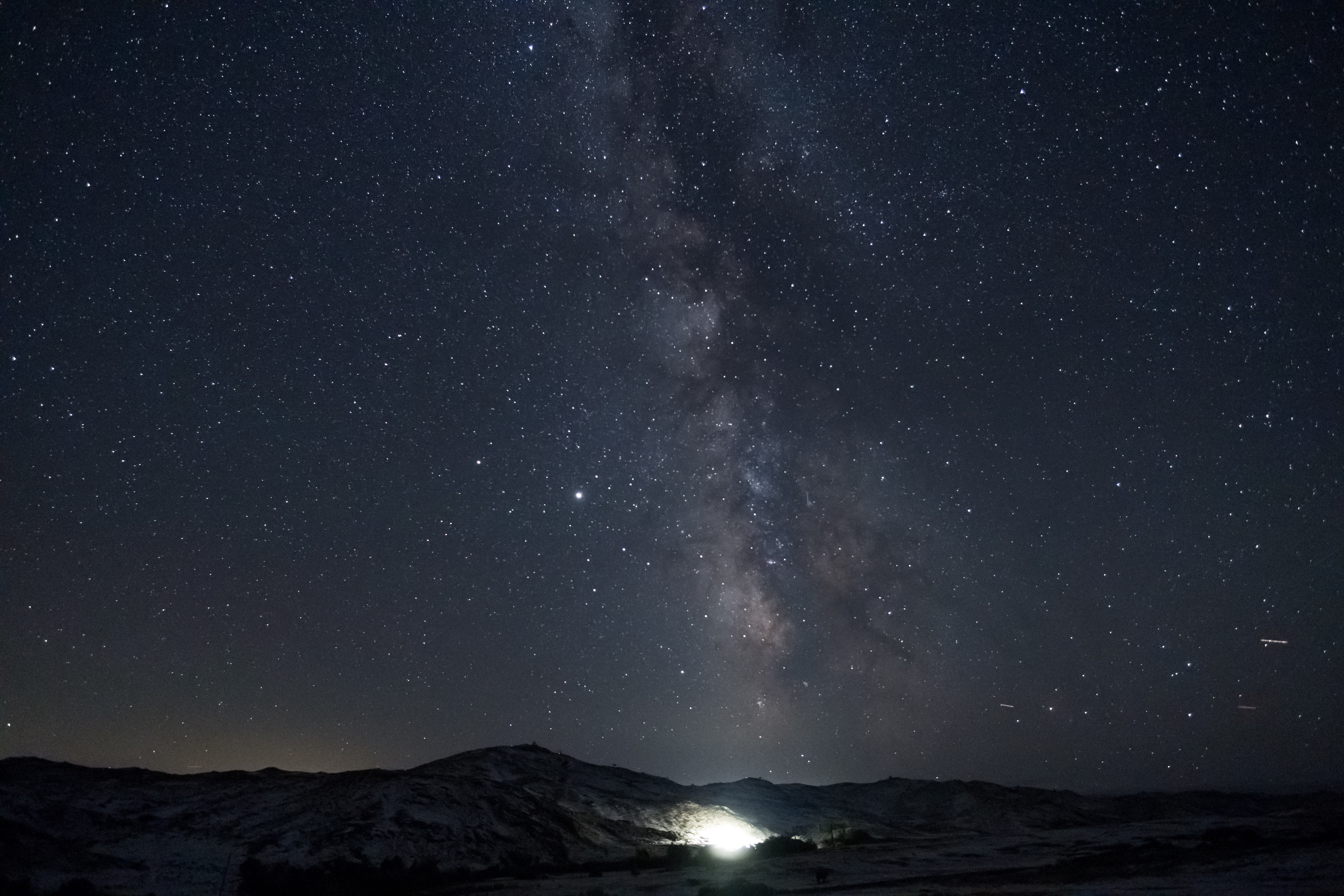 Milky Way over Wyoming